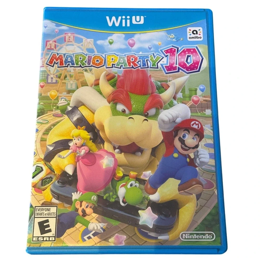 Mario Party 10 Nintendo Wii U Video Game Bowser Party Amiibo